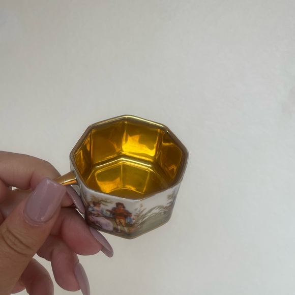 Collectors item. Antique Rosenthal porcelain tea cups - Picture 5 of 6